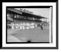 Historic Framed Print, Shrine ball game - 3,  17-7/8" x 21-7/8"