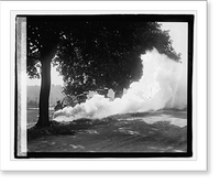 Historic Framed Print, Sham battle, Georgetown,  17-7/8" x 21-7/8"