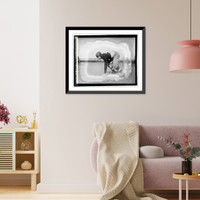 Historic Framed Print, E.B. Weitzel, F.B., Eastern, '21,  17-7/8" x 21-7/8"