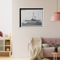 Historic Framed Print, U.S.S. Dubuque - 2,  17-7/8" x 21-7/8"