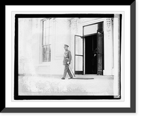 Historic Framed Print, Gen'l. Baron Jacques at White H., 10/24/21,  17-7/8" x 21-7/8"