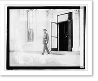 Historic Framed Print, Gen'l. Baron Jacques at White H., 10/24/21,  17-7/8" x 21-7/8"