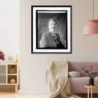 Historic Framed Print, M. Philippe Berthelot, 11/10/21,  17-7/8" x 21-7/8"