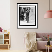 Historic Framed Print, Mme. Hideko Inouye,  17-7/8" x 21-7/8"