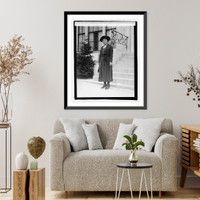 Historic Framed Print, Mme. Hideko Inouye,  17-7/8" x 21-7/8"