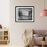 Historic Framed Print, C7 & Monument, 12/5/21,  17-7/8" x 21-7/8"