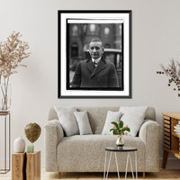 Historic Framed Print, Francisco Sanchez Latour, 12/8/21,  17-7/8" x 21-7/8"