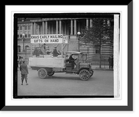 Mail early parade, Antique Poster