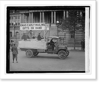 Mail early parade, Antique Poster