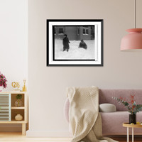 Historic Framed Print, Blizzard, 1/28/22 - 11,  17-7/8" x 21-7/8"