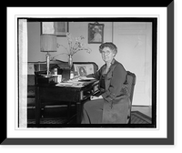 Historic Framed Print, Mrs. Hubert Work, 2/9/22,  17-7/8" x 21-7/8"