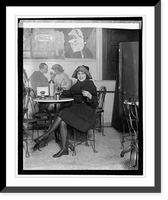 Unidentified woman, 2/13/22, Vintage Poster