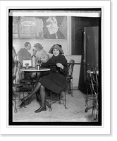 Unidentified woman, 2/13/22, Vintage Poster