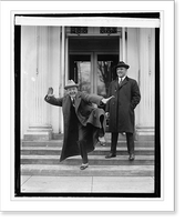 Historic Framed Print, Billy Sunday at White House, 2/20/22,  17-7/8" x 21-7/8"