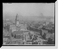 Historic Framed Print, [East from Majestic Building, Detroit, Mich.] - 2,  17-7/8" x 21-7/8"