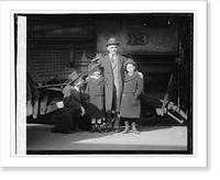 Historic Framed Print, Griffith & children, 2/25/22,  17-7/8" x 21-7/8" Historic Framed Print, Griffith & children, 2/25/22,  17-7/8" x 21-7/8"