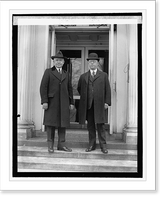 Historic Framed Print, Jno. W. Adams, D.W. Mulvane, 2/27/22,  17-7/8" x 21-7/8"