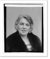 Historic Framed Print, Mrs. Warren Delano Robbins, 3/3/22,  17-7/8" x 21-7/8"