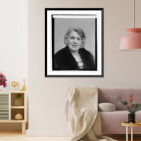 Historic Framed Print, Mrs. Warren Delano Robbins, 3/3/22,  17-7/8" x 21-7/8"