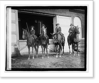 Historic Framed Print, Society Circus, 3/22/22,  17-7/8" x 21-7/8"