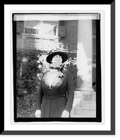 Historic Framed Print, Mrs. F.E. Scofey,  17-7/8" x 21-7/8"