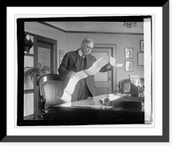 Historic Framed Print, Col. Chas. R. Forbes, 3/24/22,  17-7/8" x 21-7/8"