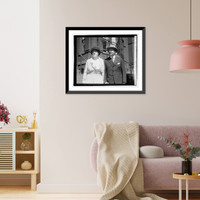 Mr. & Mrs. Henry de Bach, 4/10/22, Historic Print