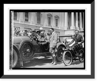 Historic Framed Print, Clifford Ireland & Capt. McMahon, 4/25/22,  17-7/8" x 21-7/8"