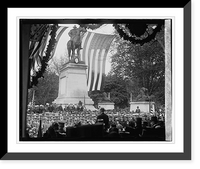 Historic Framed Print, Unveiling Grant Memorial - 3,  17-7/8" x 21-7/8"