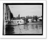 Santa Maria discharging passengers, 5/5/22, Historic Print