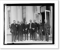 Historic Framed Print, Chile & Peruvian delegates, 5/11/22,  17-7/8" x 21-7/8"