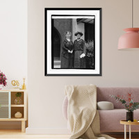 Historic Framed Print, Dr. Mary Miles Patrick, Madam Pauratoff, 5/13/22 - 2,  17-7/8" x 21-7/8"