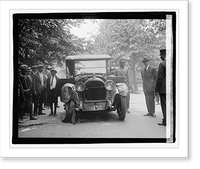 Historic Framed Print, Auto wreck - 5,  17-7/8" x 21-7/8"