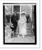 Historic Framed Print, Geo. B. & Mrs. Christian - 2,  17-7/8" x 21-7/8"