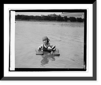 Muriel Quackenbush in surf chair at Wash. Bathing Beach. 6/24/22, Antique Print