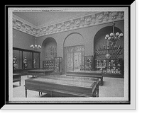 Historic Framed Print, The Armor room, Metropolitan Museum of Art, New York,  17-7/8" x 21-7/8"