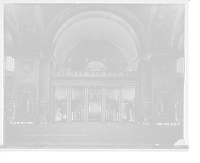 Historic Framed Print, Main stairway, Metropolitan Museum of Art, New York,  17-7/8" x 21-7/8"