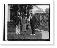 Harding, Miss Carmichael, Sen. Watson, 8/5/22, Antique Wall Art