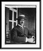 Historic Framed Print, Senor Don Ricardo J. Alfaro, [8/9/22],  17-7/8" x 21-7/8"