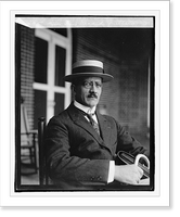 Historic Framed Print, Senor Don Ricardo J. Alfaro, [8/9/22],  17-7/8" x 21-7/8"