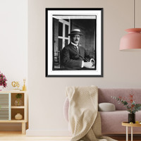 Historic Framed Print, Senor Don Ricardo J. Alfaro, [8/9/22],  17-7/8" x 21-7/8"