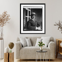 Historic Framed Print, Senor Don Ricardo J. Alfaro, [8/9/22],  17-7/8" x 21-7/8"