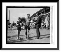 Historic Framed Print, Florence Skadding, Mark Cole, 8/17/22,  17-7/8" x 21-7/8"