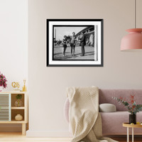 Historic Framed Print, Florence Skadding, Mark Cole, 8/17/22,  17-7/8" x 21-7/8"