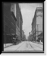 Historic Framed Print, Fourth St., Louisville, Ky.,  17-7/8" x 21-7/8"