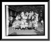 Historic Framed Print, Plaza baby show,  17-7/8" x 21-7/8"