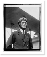 Historic Framed Print, Lt. Com. M.A. Mitscher, 8/25/22,  17-7/8" x 21-7/8"