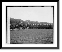 Historic Framed Print, Citizen's Military Training Camp review, 8/21/22 - 2,  17-7/8" x 21-7/8"