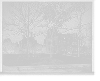 Historic Framed Print, Walnut Hill [i.e. Hills] homes, Cincinnati, Ohio,  17-7/8" x 21-7/8"