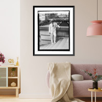 Historic Framed Print, John Maitlyn, 9/8/22,  17-7/8" x 21-7/8"